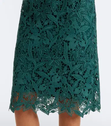 Monique Lhuillier Lace minidress | Thumbnail 5 Monique Lhuillier Lace minidress | Thumbnail 5