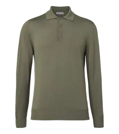 Canali Virgin wool polo sweater | Thumbnail 1 Canali Virgin wool polo sweater | Thumbnail 1