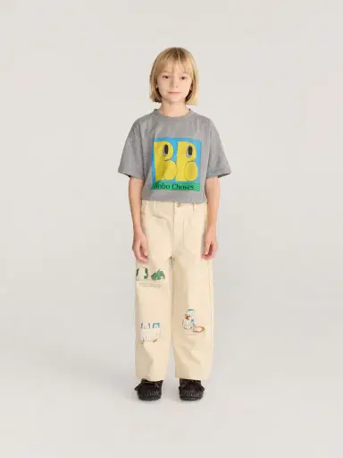 Bobo Choses Patch-appliqué cotton twill pants | Thumbnail 5 Bobo Choses Patch-appliqué cotton twill pants | Thumbnail 5