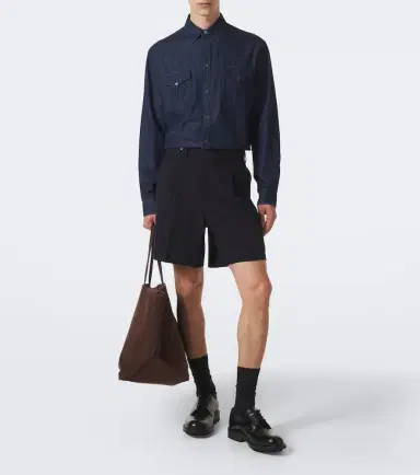 Jil Sander Cotton chambray shirt | Thumbnail 7 Jil Sander Cotton chambray shirt | Thumbnail 7