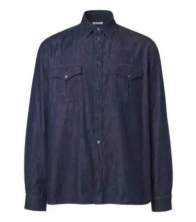 Jil Sander Cotton chambray shirt | Thumbnail 1 Jil Sander Cotton chambray shirt | Thumbnail 1