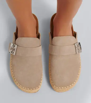 Tory Burch Mellow woven suede clogs | Thumbnail 6 Tory Burch Mellow woven suede clogs | Thumbnail 6