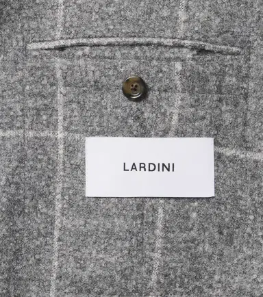 Lardini Checked alpaca and wool-blend blazer | Thumbnail 2 Lardini Checked alpaca and wool-blend blazer | Thumbnail 2