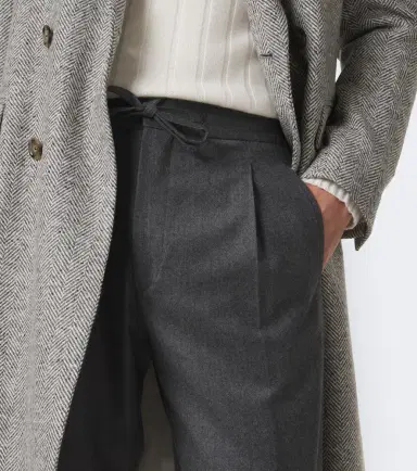 Lardini Wool and cashmere slim pants | Thumbnail 4 Lardini Wool and cashmere slim pants | Thumbnail 4
