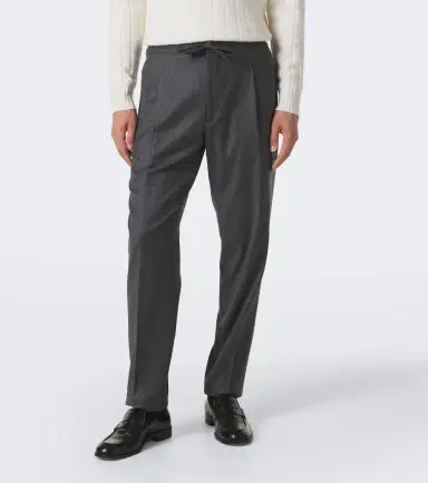Lardini Wool and cashmere slim pants | Thumbnail 5 Lardini Wool and cashmere slim pants | Thumbnail 5