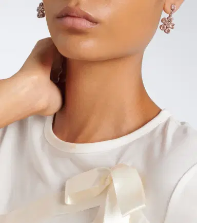 Simone Rocha Crystal-embellished drop earrings | Thumbnail 6 Simone Rocha Crystal-embellished drop earrings | Thumbnail 6