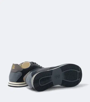 Brunello Cucinelli Leather-trimmed sneakers | Thumbnail 4 Brunello Cucinelli Leather-trimmed sneakers | Thumbnail 4