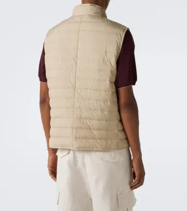 Brunello Cucinelli Technical down vest | Thumbnail 2 Brunello Cucinelli Technical down vest | Thumbnail 2