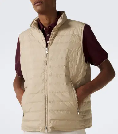 Brunello Cucinelli Technical down vest | Thumbnail 5 Brunello Cucinelli Technical down vest | Thumbnail 5