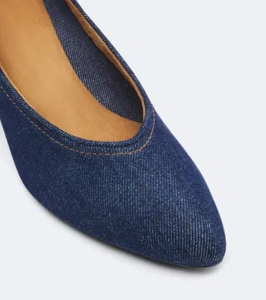 Versace Tina denim pumps | Thumbnail 4 Versace Tina denim pumps | Thumbnail 4