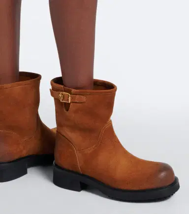 Versace Suede ankle boots | Thumbnail 6 Versace Suede ankle boots | Thumbnail 6