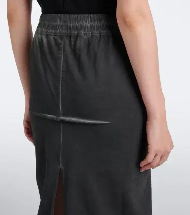 Rick Owens DRKSHDW Sliced Pillar cotton maxi skirt | Thumbnail 6 Rick Owens DRKSHDW Sliced Pillar cotton maxi skirt | Thumbnail 6