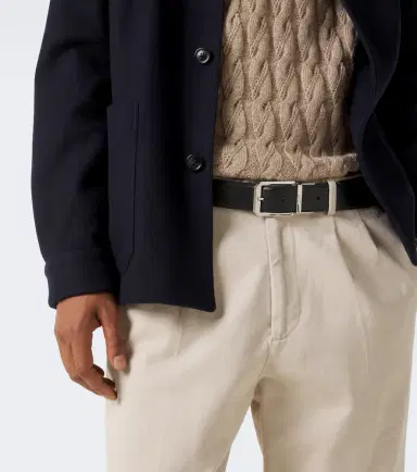 Zegna Reversible leather belt | Thumbnail 3 Zegna Reversible leather belt | Thumbnail 3