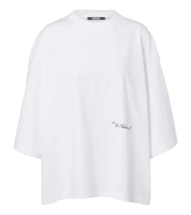 Jacquemus Le Palmier printed cotton jersey T-shirt | Thumbnail 1 Jacquemus Le Palmier printed cotton jersey T-shirt | Thumbnail 1