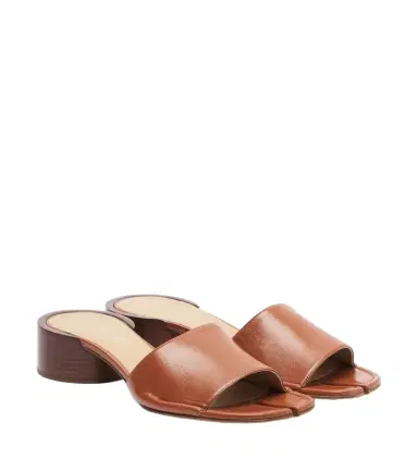 Maison Margiela Tabi leather mules | Thumbnail 1 Maison Margiela Tabi leather mules | Thumbnail 1