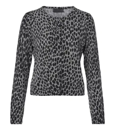 Nili Lotan Keelah leopard-print cashmere cardigan | Thumbnail 1 Nili Lotan Keelah leopard-print cashmere cardigan | Thumbnail 1