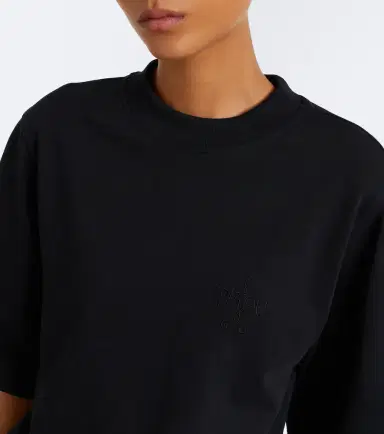 Patou Faille-trimmed cotton minidress | Thumbnail 2 Patou Faille-trimmed cotton minidress | Thumbnail 2