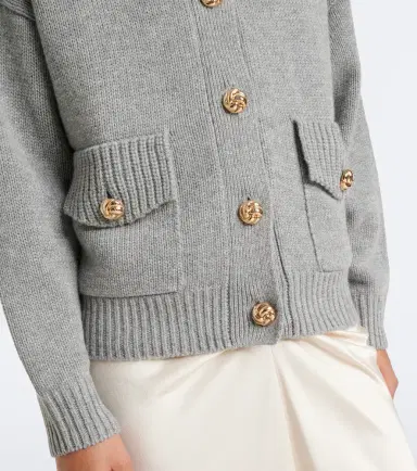 Jardin des Orangers Wool and cashmere cardigan | Thumbnail 2 Jardin des Orangers Wool and cashmere cardigan | Thumbnail 2