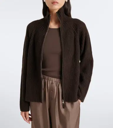 Jardin des Orangers Wool and cashmere zip-up cardigan | Thumbnail 2 Jardin des Orangers Wool and cashmere zip-up cardigan | Thumbnail 2