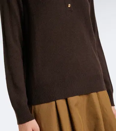 Jardin des Orangers Tie-neck wool and cashmere sweater | Thumbnail 6 Jardin des Orangers Tie-neck wool and cashmere sweater | Thumbnail 6