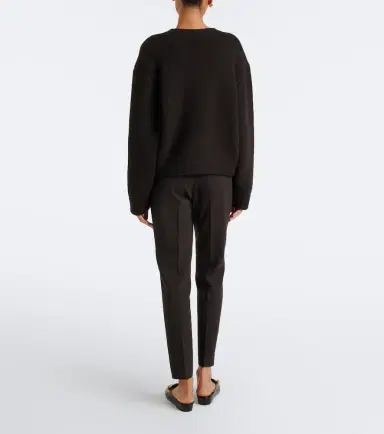 Max Mara Wool-blend slim pants | Thumbnail 3 Max Mara Wool-blend slim pants | Thumbnail 3