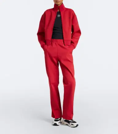 adidas by Stella McCartney Logo zip-up sweatshirt | Thumbnail 4 adidas by Stella McCartney Logo zip-up sweatshirt | Thumbnail 4