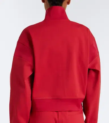 adidas by Stella McCartney Logo zip-up sweatshirt | Thumbnail 5 adidas by Stella McCartney Logo zip-up sweatshirt | Thumbnail 5