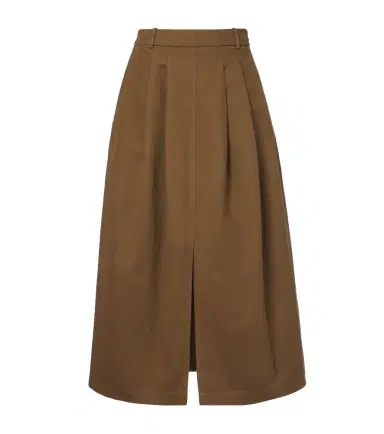 Joseph Kharis cotton and linen twill midi skirt | Thumbnail 1 Joseph Kharis cotton and linen twill midi skirt | Thumbnail 1