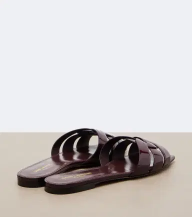 Saint Laurent Tribute patent leather sandals | Thumbnail 3 Saint Laurent Tribute patent leather sandals | Thumbnail 3