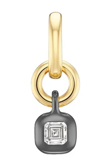 Uniform Object Diamond Asscher Carriage Pendant | Thumbnail 1 Uniform Object Diamond Asscher Carriage Pendant | Thumbnail 1
