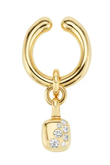 Uniform Object Diamond Carriage Ring Ear Cuff | Thumbnail 5 Uniform Object Diamond Carriage Ring Ear Cuff | Thumbnail 5