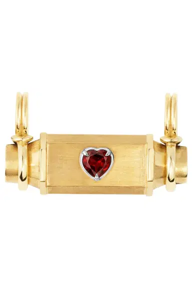 Marie Lichtenberg Ruby Heart Smash Locket | Thumbnail 3 Marie Lichtenberg Ruby Heart Smash Locket | Thumbnail 3