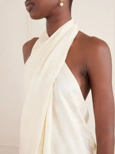 Johanna Ortiz Silent Water Satin-jacquard Tunic | Thumbnail 4 Johanna Ortiz Silent Water Satin-jacquard Tunic | Thumbnail 4