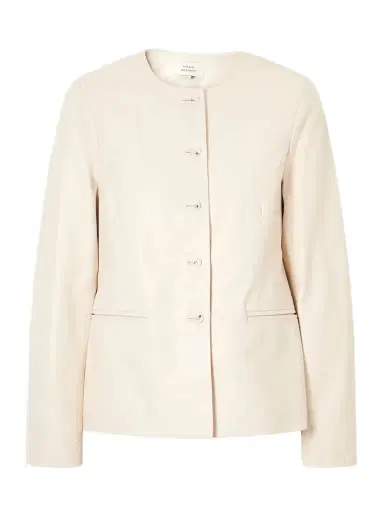 Loulou de Saison Adea Leather Jacket | Thumbnail 1 Loulou de Saison Adea Leather Jacket | Thumbnail 1