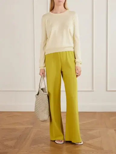 La Ligne Colby Recycled Stretch-crepe Wide-leg Pants | Thumbnail 2 La Ligne Colby Recycled Stretch-crepe Wide-leg Pants | Thumbnail 2