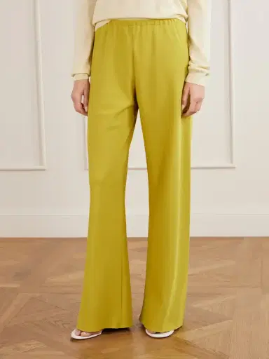 La Ligne Colby Recycled Stretch-crepe Wide-leg Pants | Thumbnail 3 La Ligne Colby Recycled Stretch-crepe Wide-leg Pants | Thumbnail 3