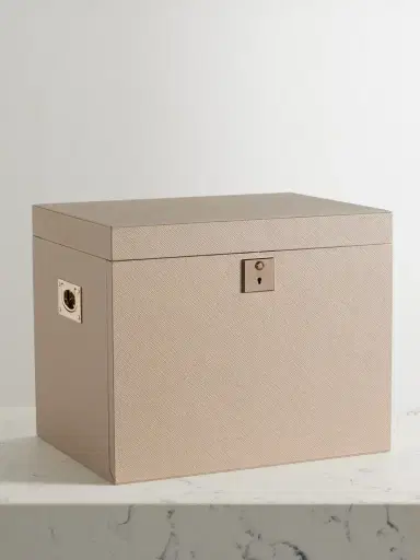Smythson Deluxe Panama Textured-leather Jewelry Box | Thumbnail 5 Smythson Deluxe Panama Textured-leather Jewelry Box | Thumbnail 5