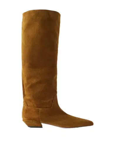 Paris Texas Bettina 25 Suede Knee Boots | Thumbnail 1 Paris Texas Bettina 25 Suede Knee Boots | Thumbnail 1