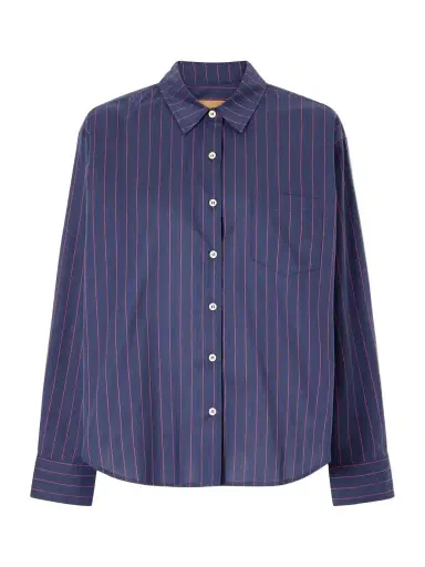 Jamie Haller Weekend Striped Cotton Shirt | Thumbnail 1 Jamie Haller Weekend Striped Cotton Shirt | Thumbnail 1