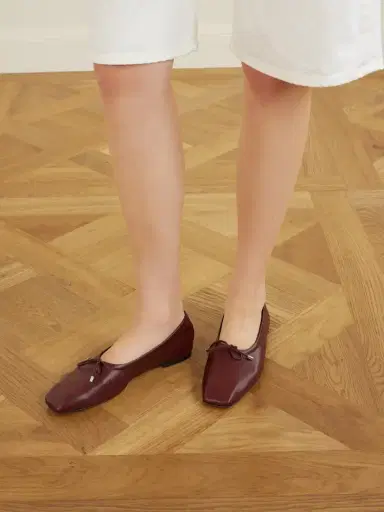 aeyde Nomi Leather Ballet Flats | Thumbnail 2 aeyde Nomi Leather Ballet Flats | Thumbnail 2