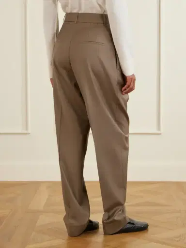 RÓHE Daria Virgin Wool Tapered Pants | Thumbnail 3 RÓHE Daria Virgin Wool Tapered Pants | Thumbnail 3