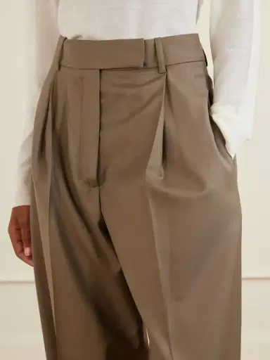 RÓHE Daria Virgin Wool Tapered Pants | Thumbnail 4 RÓHE Daria Virgin Wool Tapered Pants | Thumbnail 4