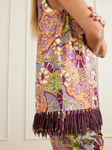 ALÉMAIS Joanna Printed Satin Tank | Thumbnail 4 ALÉMAIS Joanna Printed Satin Tank | Thumbnail 4