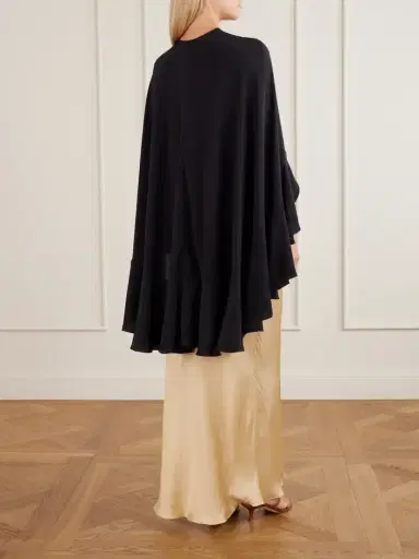 Johanna Ortiz Aromatic Garden Fringed Silk-crepe Cape | Thumbnail 3 Johanna Ortiz Aromatic Garden Fringed Silk-crepe Cape | Thumbnail 3