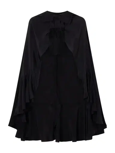 Johanna Ortiz Aromatic Garden Fringed Silk-crepe Cape | Thumbnail 1 Johanna Ortiz Aromatic Garden Fringed Silk-crepe Cape | Thumbnail 1