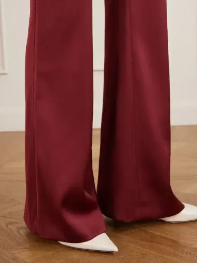 Galvan Satin Flared Pants | Thumbnail 5 Galvan Satin Flared Pants | Thumbnail 5