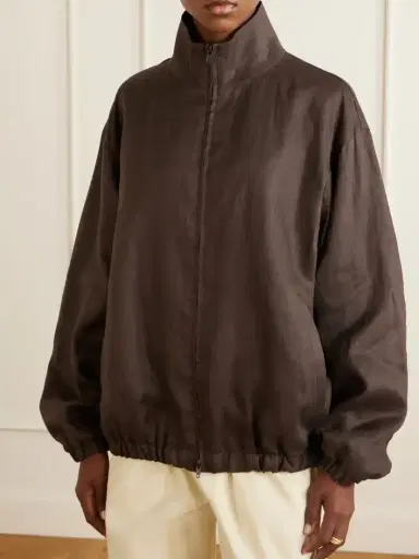 ssstein Gathered Linen Jacket | Thumbnail 3 ssstein Gathered Linen Jacket | Thumbnail 3