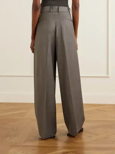 ssstein Wool Pleated Wide-leg Pants | Thumbnail 3 ssstein Wool Pleated Wide-leg Pants | Thumbnail 3