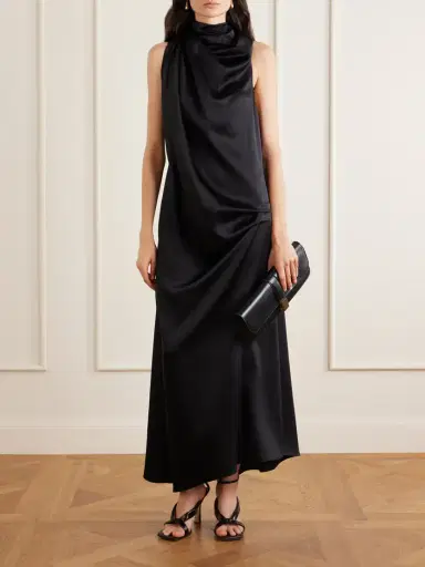 Heirlome Kate Silk-satin Dress | Thumbnail 2 Heirlome Kate Silk-satin Dress | Thumbnail 2