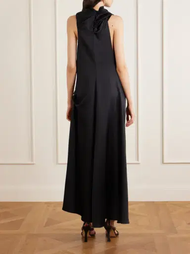 Heirlome Kate Silk-satin Dress | Thumbnail 3 Heirlome Kate Silk-satin Dress | Thumbnail 3